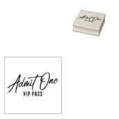 Einen VIP-Pass zulassen Gummistempel (Stempel)