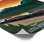 Einen Weg durch die kanadische Vintage Kunst Poster (Ecke)