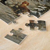Einen Weihnachtsbaum erhalten Puzzle (Seite)