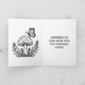 Einen Whimsiktag wünschen | Farbseite Karte (Innenseite)