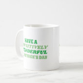Einen wunderschönen St. Patrick's Day Kaffeetasse (Vorderseite Links)