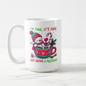 Einen Zusammenbruch haben Kaffeetasse (Links)