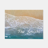 Einer am Strand Fußmatte (Vorderseite)