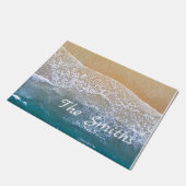 Einer am Strand Fußmatte (Schrägansicht)