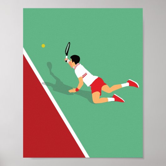 Einer der Beststen Tennisspieler aller Zeiten Poster (Vorne)