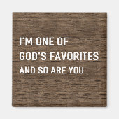 Einer der Lieblingsmagneten Gottes Magnet (Vorne)