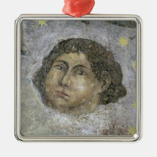 Einer der vier Winde, Detail von Silbernes Ornament