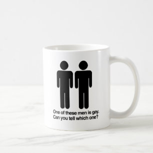EINER DIESER MÄNNER IST HOMOSEXUELL KANNST DU SAGE KAFFEETASSE