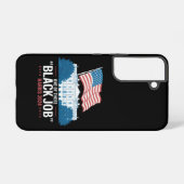 Einer dieser schwarzen Jobs Harris 2024 Samsung Galaxy Hülle (Rückseite (Horizontal))