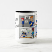 "...einer dieser Tage..." Tasse (Zentrum)