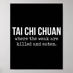 Einer dieser Tai Chi Chuan-Leute chinesische Kampf Poster
