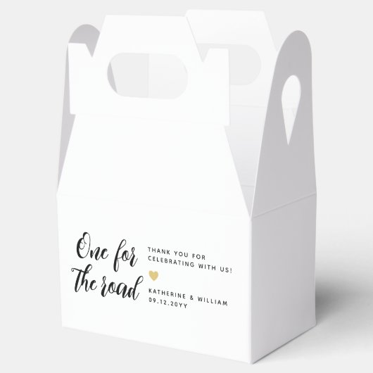 Einer für die Hochzeit Danke, dass Sie Snack Gefal Geschenkschachtel (Geöffnet)