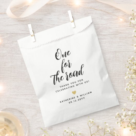 Einer für die Hochzeit Danke, dass Sie Snack Gefal Geschenktütchen (Ausgeschnitten)