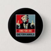 Einer für Joe One für Kamala Button (Vorderseite)