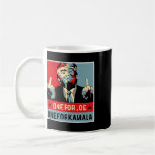 Einer für Joe One für Kamala Kaffeetasse (Links)