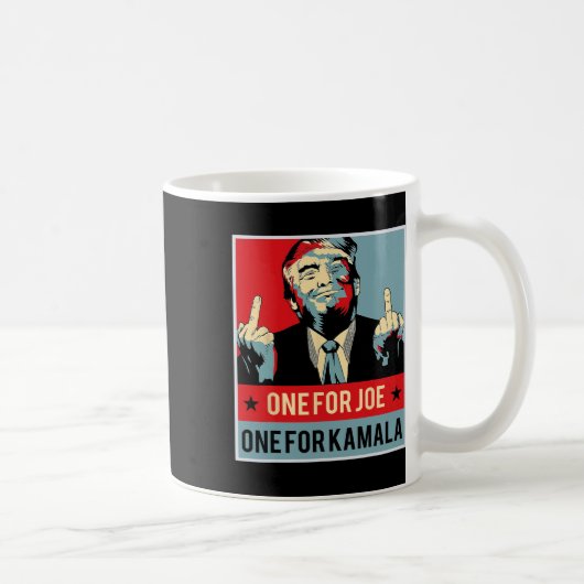 Einer für Joe One für Kamala Kaffeetasse (Rechts)