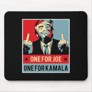 Einer für Joe One für Kamala Mousepad