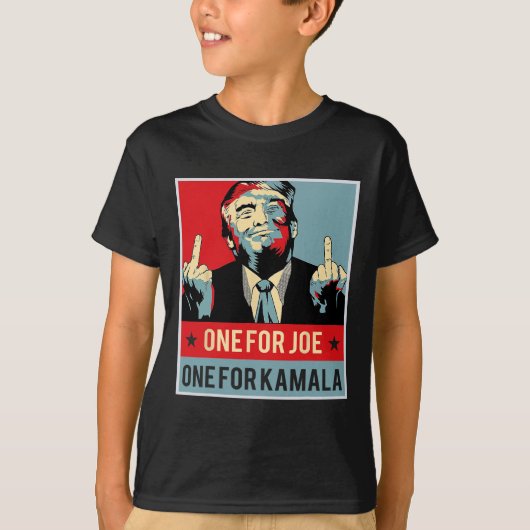 Einer für Joe One für Kamala T-Shirt (Vorderseite)