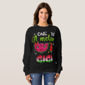 Einer in A Melon Gigi Funny Watermelon Sweatshirt (Vorne ganz)