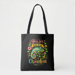 Einer in einem Chamäleon Tasche