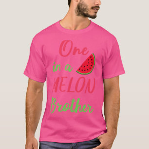 Einer in einem Melon Bruder ich passt Familie T-Shirt