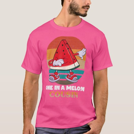 Einer in einem Melon Cousin Sommer Fruchtsäfte Jun T-Shirt (Vorderseite)