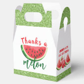 Einer in einem Melon-Glitzer Watermelon Erstgeburt Geschenkschachtel (Geöffnet)