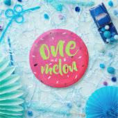 Einer in einem Melon Sweet Summer Watermelon Seeds Pappteller (Party)