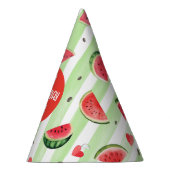 Einer in einer Melone, Summer Fruit Girl Geburtsta Partyhütchen (Rechts)