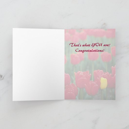 Einer in einer Million.. Karte (Innenseite)