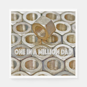 Einer in einer Million Nut Vatertag Serviette