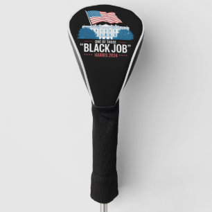 Einer jener schwarzen Jobs Harris 2024 Golf Headcover