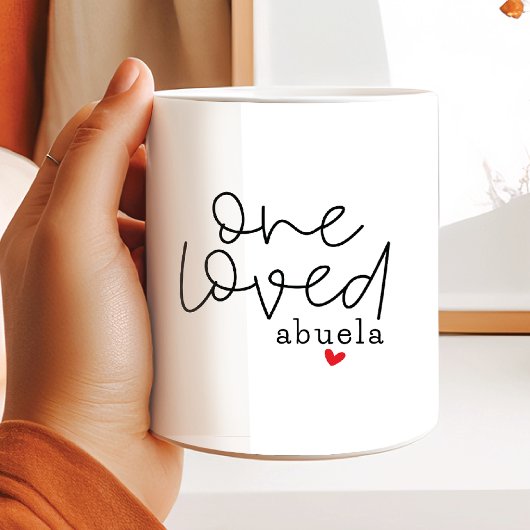 Einer liebte Abuela Kaffeetasse