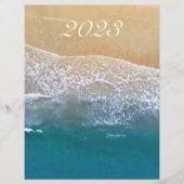 Einer mit dem Beach 2023 Calendar Flyer (Vorne)