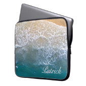 Einer mit dem Strand Laptopschutzhülle (Vorderseite Links)