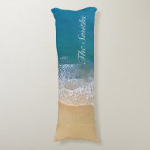 Einer mit dem Strand Seitenschläferkissen (Vorderseite Vertikal)