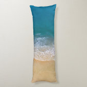 Einer mit dem Strand Seitenschläferkissen (Rückseite (Vertikal))