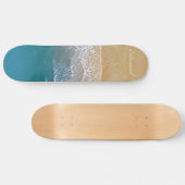 Einer mit dem Strand Skateboard (Horizontal)