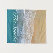 Einer mit dem Strand Wandteppich (Vorderseite (Horizontal))