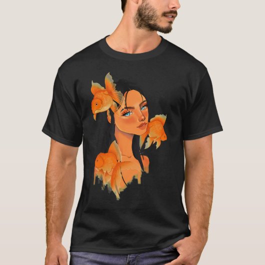 Einer mit den Fischen T-Shirt (Vorderseite)