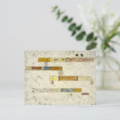 Einer nach dem anderen, 1933 von Wassily Kandinsky Postkarte (Stehend Vorderseite)