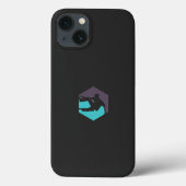 einer Silhouette eines Mannes mit Surfbrett Case-Mate iPhone Hülle (Rückseite)