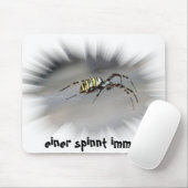 einer spinnt immer Mauspad (Mit Mouse)