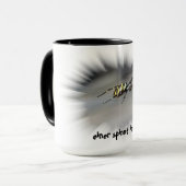 einer spinnt immer Tasse (Vorderseite Links)
