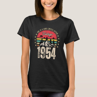 Einer von 1954 Retro Vintagen Geburtstag T-Shirt