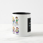 Einer von einer Million Lehrern. Geschenk für Lehr Tasse (Zentrum)