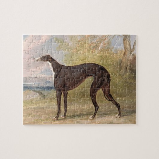 Einer von gewinnenden Windhunden George-Wegfoxs: Puzzle (Horizontal)