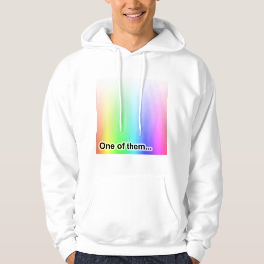 Einer von ihnen hoodie (Vorderseite)