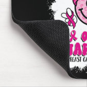 eines Brustkrebs-Bewusstseins eines Kriegers Mousepad (Ecke)