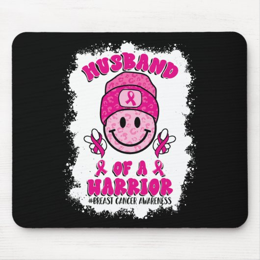 eines Brustkrebs-Bewusstseins eines Kriegers Mousepad (Vorne)